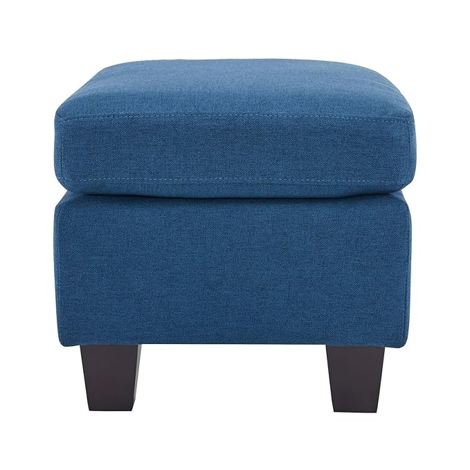 Blue Ottoman